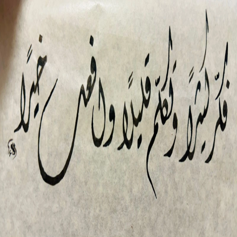 الخطاطة | الاء ماجد زريق