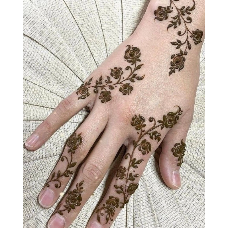 رسم علي الوجه ونقش حناء | فيس أرت