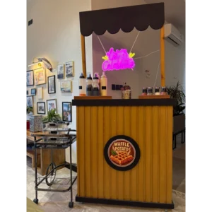 عربة وافل | وافل بطاطس