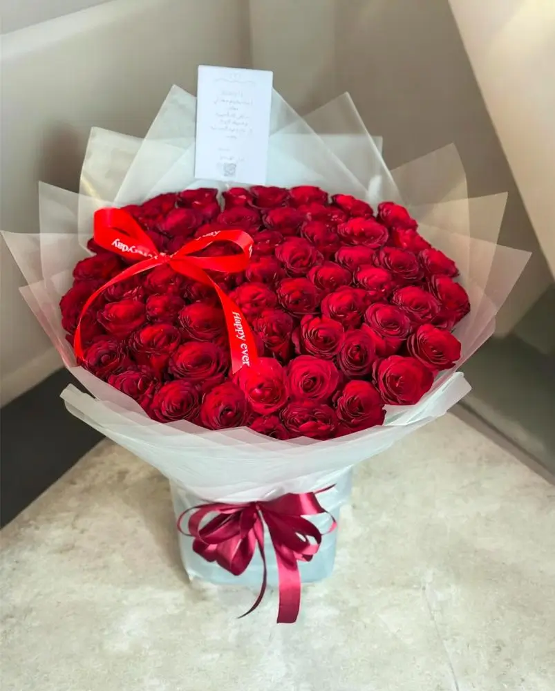 باقات ورد جوري ملكية | بوكيهات ورد فاخرة للمناسبات - الصورة 4